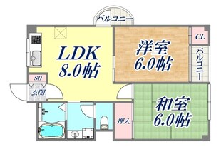 山手ビルマンションの物件間取画像